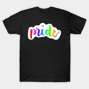 Pride Lettering T-Shirt